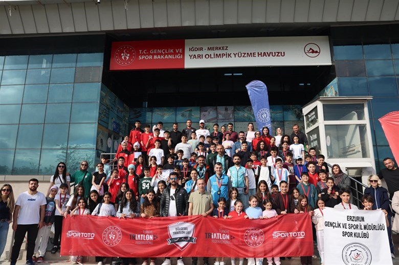 TRİATLON LİGİ  HEYECANI IĞDIR'DA 